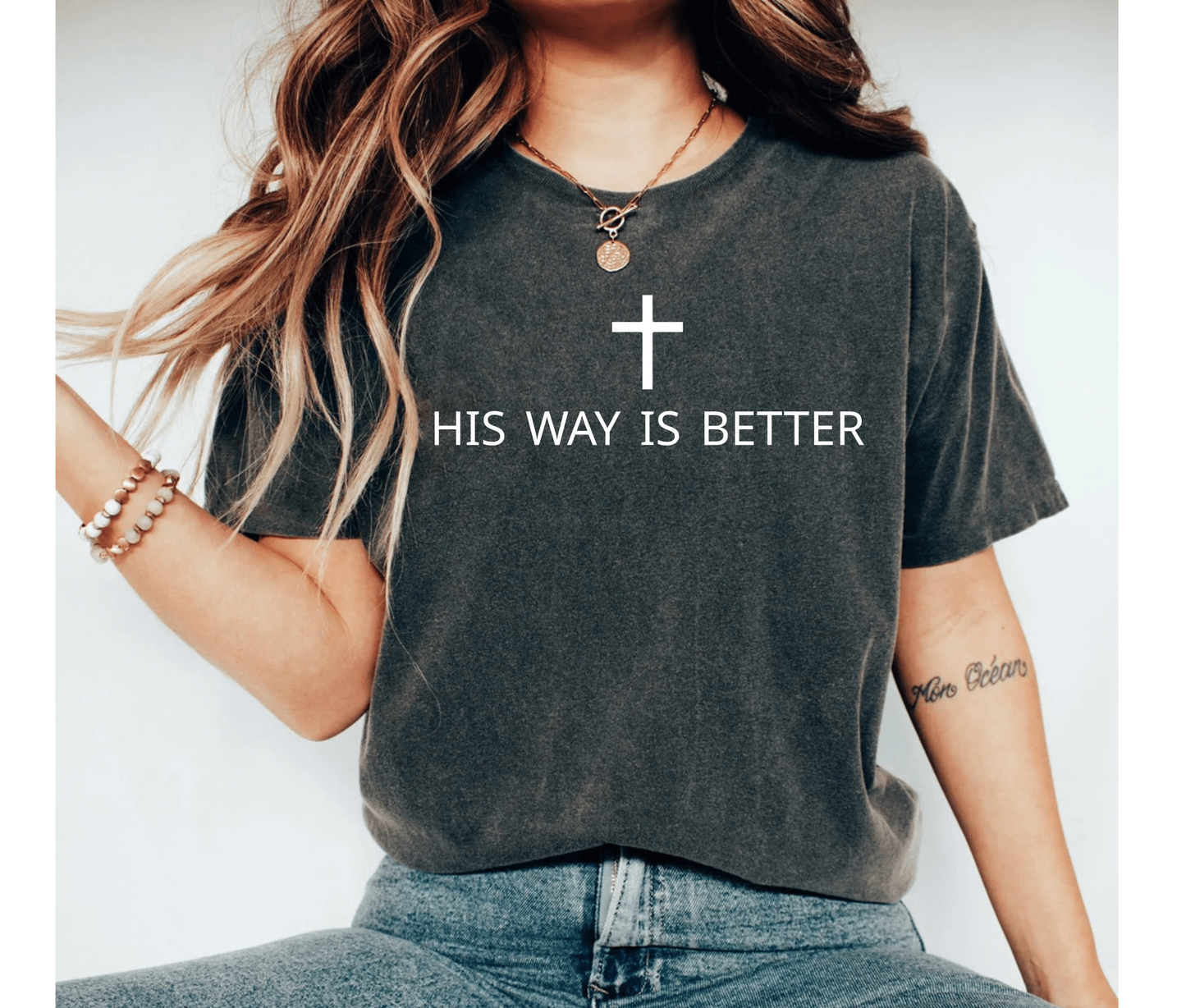 His Way Is Better Shirt Christian Faith Shirt for Women